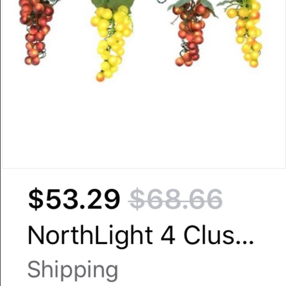 Grape Cluster String Light (8ft) - Picture 5 of 5